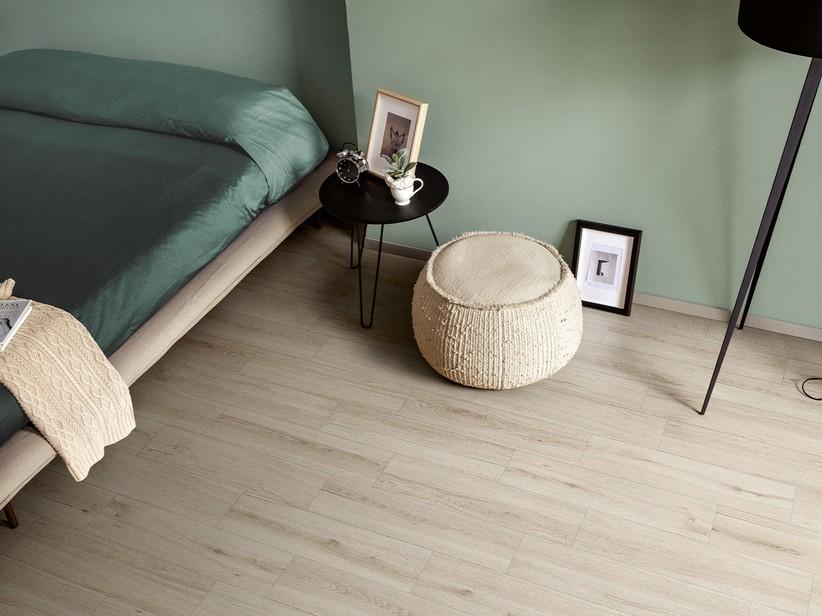 Fliese Nebraska White 15,2x60,5 Feinsteinzeug Eichenholzoptik Weiß | IperCeramica