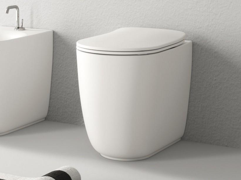 NOLITA BODEN-WC VERSCHOBEN NO-RIM MATTWEISS | IperCeramica