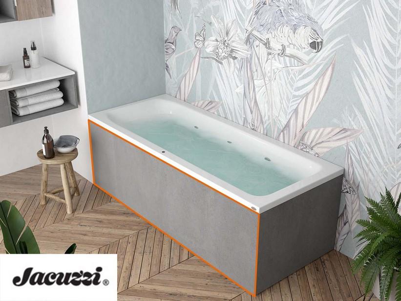 Frontplatte für Whirlpools Jacuzzi® Silk 170 cm Zement | IperCeramica