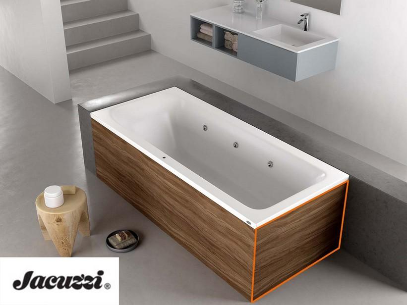 Seitenplatte für Whirlpools Jacuzzi® Silk 70 cm Dark Oak | IperCeramica