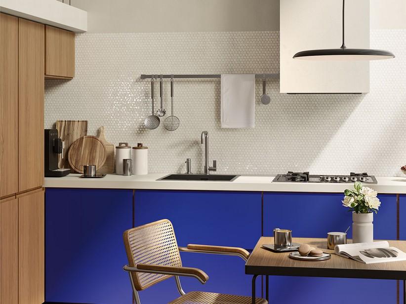 Glasmosaik Penny White 28,6x28,6 cm Weiß | IperCeramica