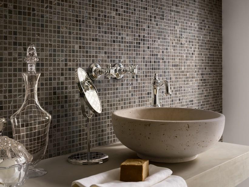 Mosaik aus Marmor Persia Grau New 30,5X30,5 | IperCeramica
