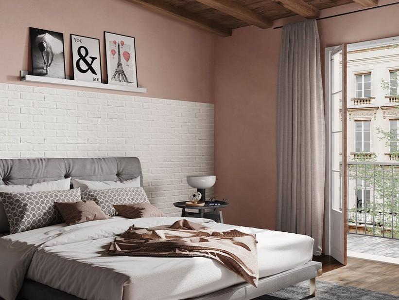 Wandfliese Brixton White 6X25 Feinsteinzeug mit Ziegeloptik Weiss | IperCeramica