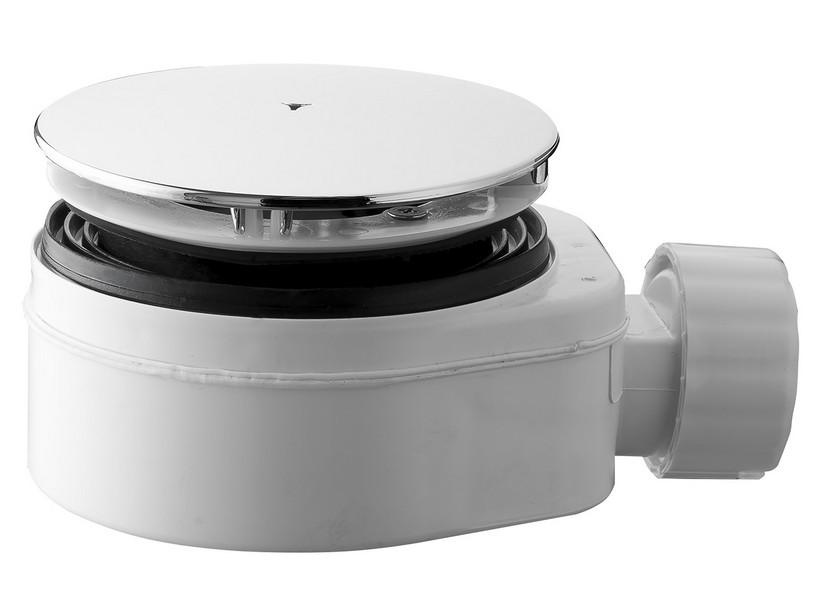 Ablaufgarnitur Dusche Pixel Ø90 mm Kappe ABS chrom | IperCeramica