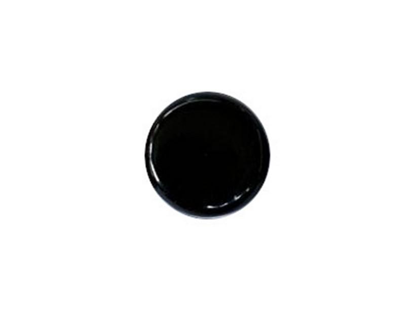 Klick-Klack-Ablaufgarnitur für Waschbecken Horganica aus Keramik ohne Überlauf Glänzend Schwarz | IperCeramica