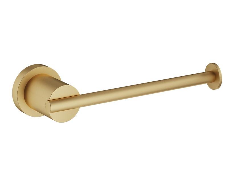 Toilettenpapierhalter Stelo satiniertes Gold | IperCeramica