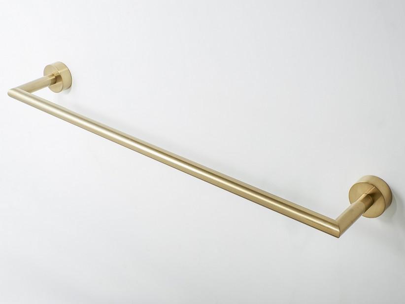 Toilettenpapierhalter METRO' 45 cm satiniertes Gold | IperCeramica