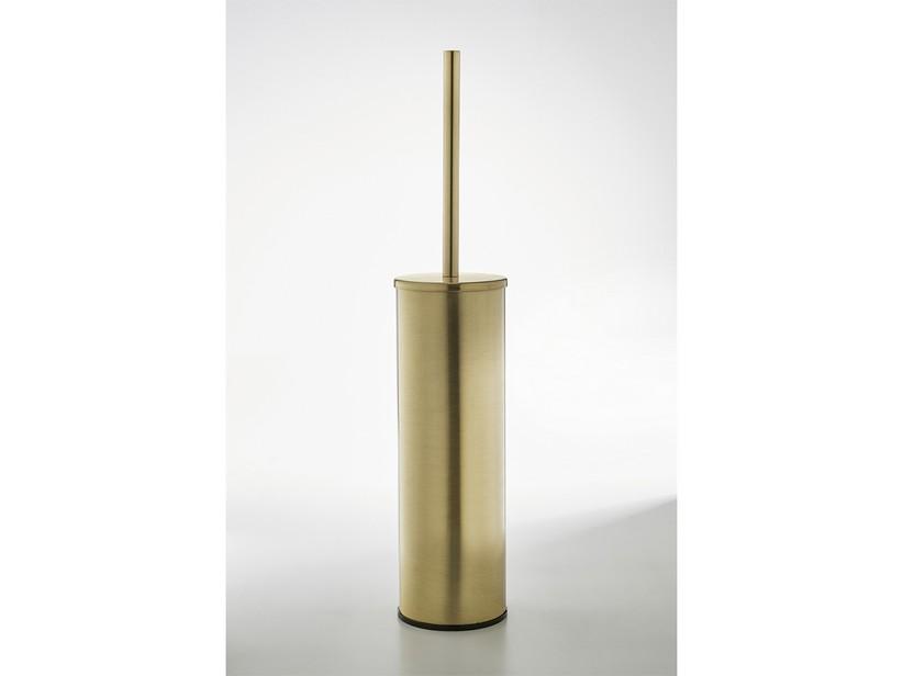 WC-Bürstenständer METRO' satiniertes Gold | IperCeramica