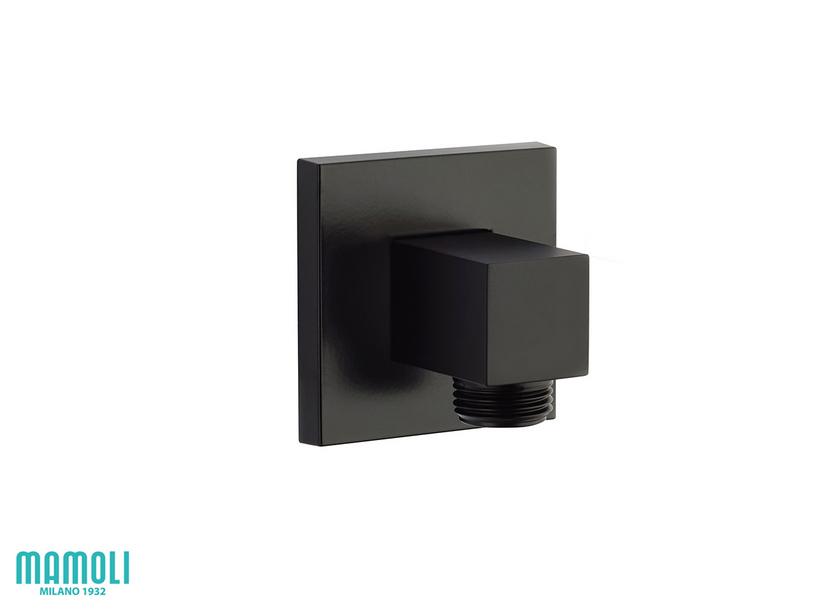 Wasseranschluss Feel Quadratisch Schwarz Matt | IperCeramica