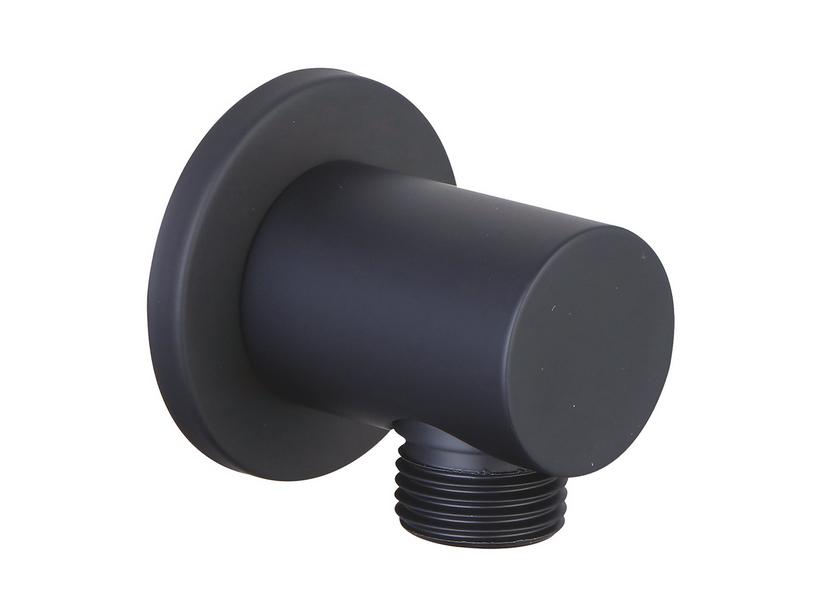 WASSERANSCHLUSS LOW 1/2 RUND SCHWARZ MATT | IperCeramica