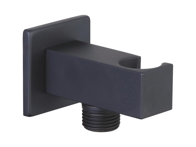 WASSERANSCHLUSS LOW QUADRATISCH SCHWARZ MATT | IperCeramica