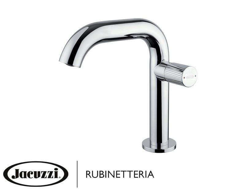 Waschtischmischer Jacuzzi® Giulia aus Edelstahl mit Ablaufgarnitur Chrom | IperCeramica