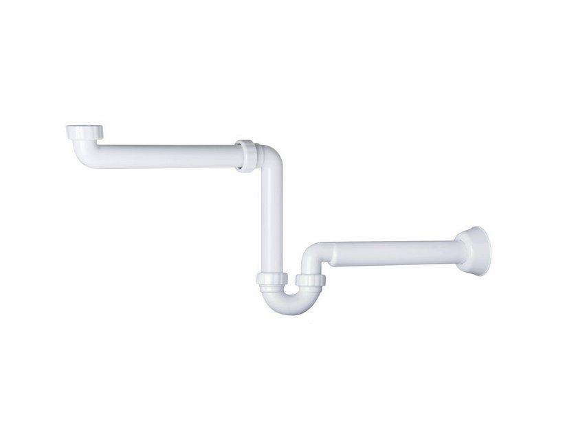 SIPHON PLATZSPAREND UNTER WASCHTISCH AUS POLYPROPYLEN WEISS | IperCeramica