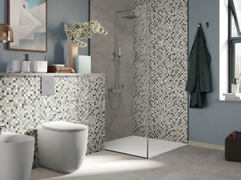 Mosaik Naturstein St. Moritz Gris 30X30 Grau | IperCeramica