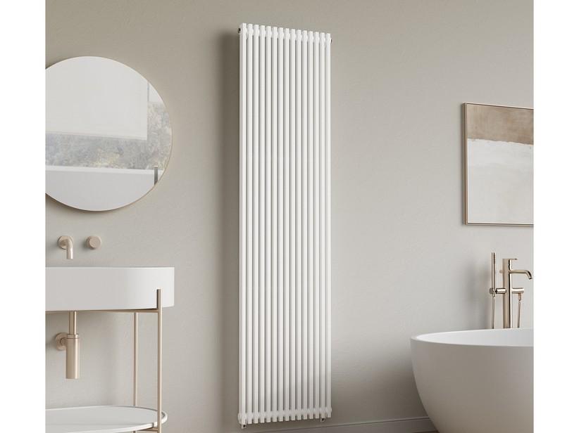 Design-Heizkörper Hug 45x180 Weiß matt | IperCeramica