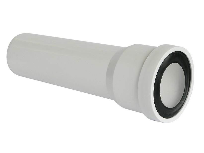 Gerades WC-Rohr Ø100 mm L40 cm Weiß | IperCeramica