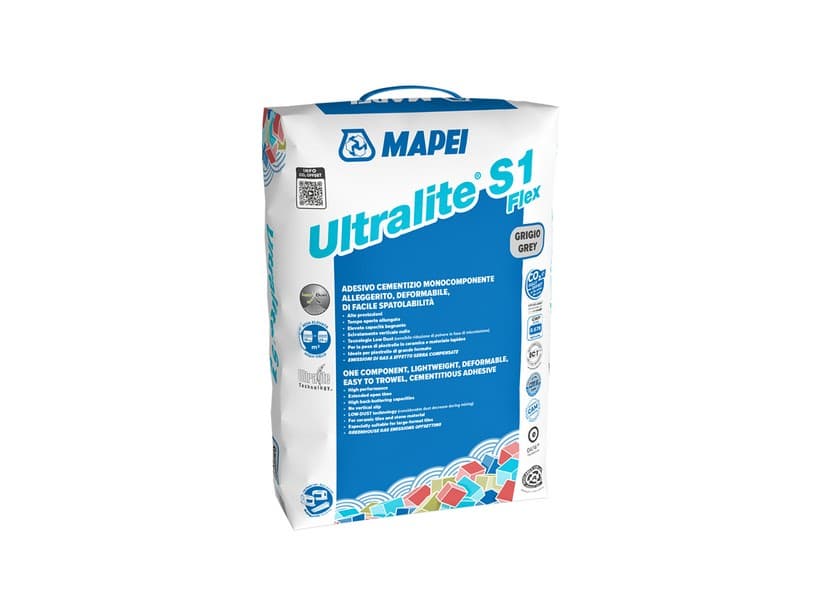 Mapei Ultralite S1 Flex Grigio 15 kg - Zementkleber | IperCeramica