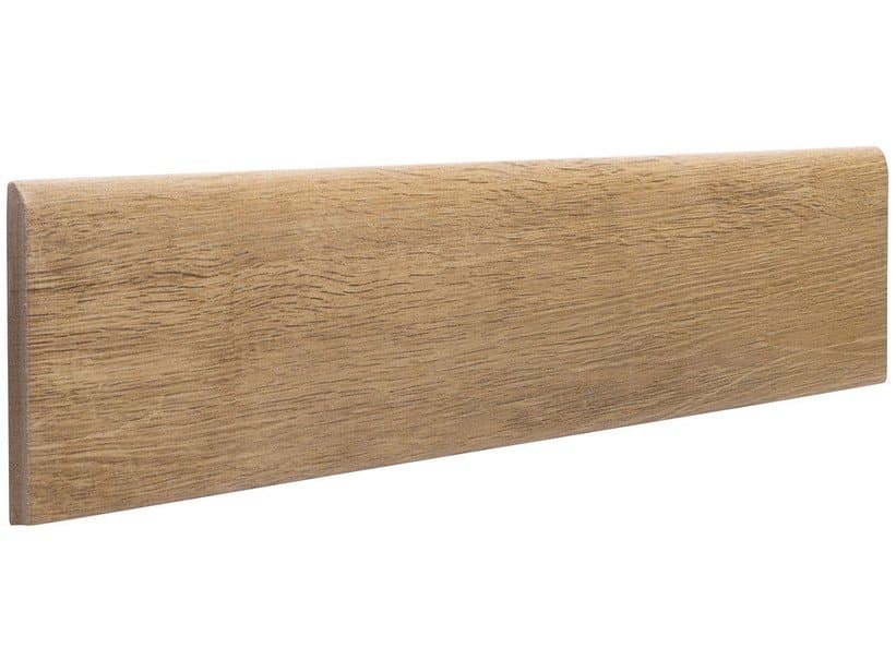 Sockelleiste aus Keramik Wood Honey 8X45 | IperCeramica