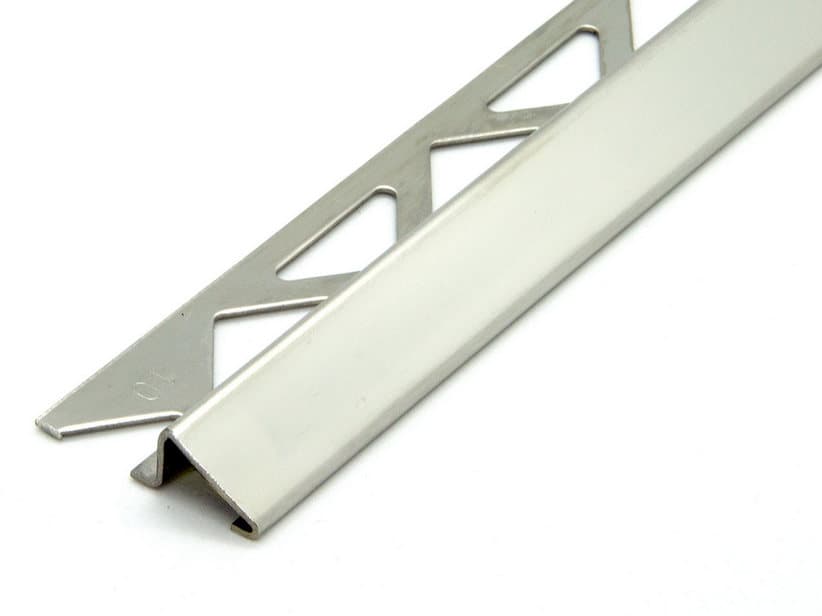 Anpassungsprofil Global Slide Edelstahl poliert, Höhe 10mm 90cm | IperCeramica