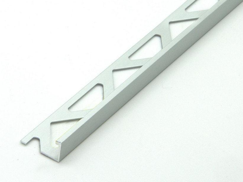 Winkelprofil Global Floor Silber eloxiertes Aluminium 10mm 2,70m | IperCeramica