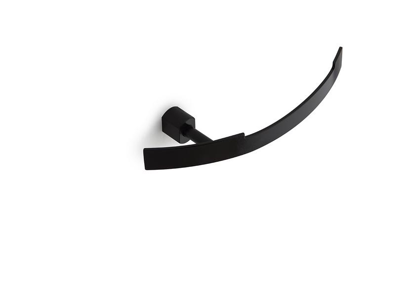 200 MATT SCHWARZ LACKIERTER TOILETTENPAPIERHALTER | IperCeramica