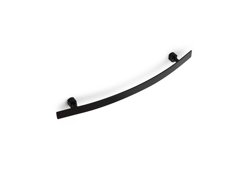 200 HANDTUCHHALTER CM.40 MATT SCHWARZ LACKIERT | IperCeramica