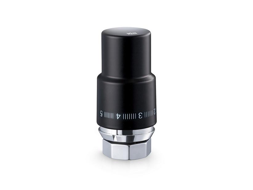 DOMUS THERMOSTATREGLER SCHWARZ MATT | IperCeramica