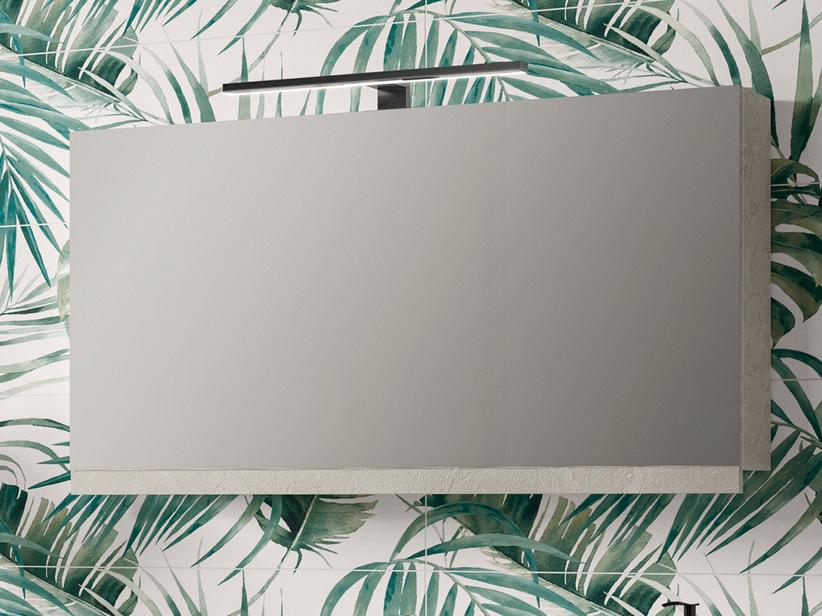 SPIEGELSCHRANK TRENDY 89x17 cm H51 ZEMENT | IperCeramica