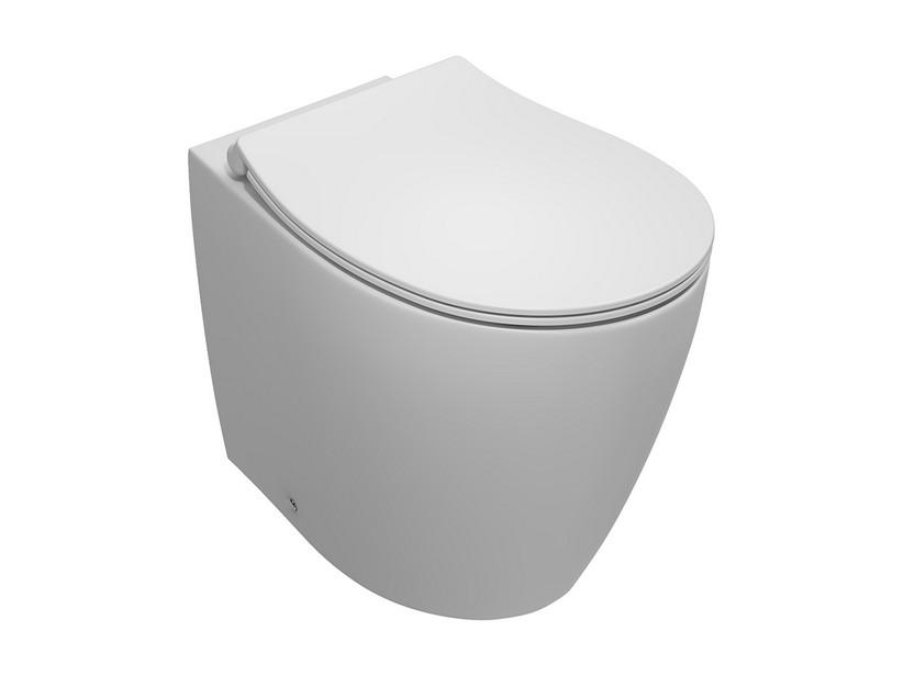 Stand-WC Sentimenti Neo Rimless 52x36 cm wandbündig weiß matt | IperCeramica