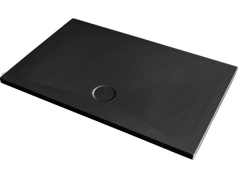 Duschwanne Puro Rechteckig 120x80 Kohle Matt | IperCeramica