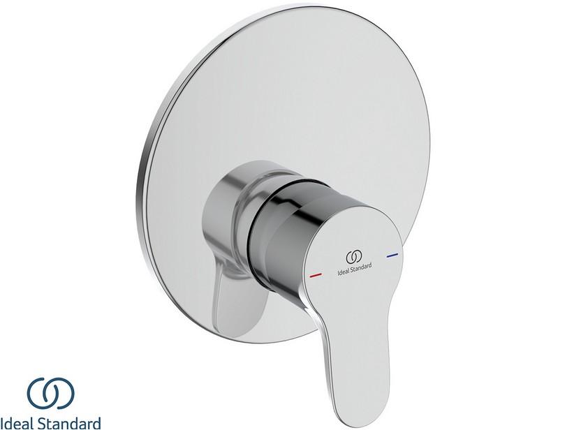 Einhebelarmatur für Dusche für die externe Unterputzmontage Cerabase Chrom | IperCeramica