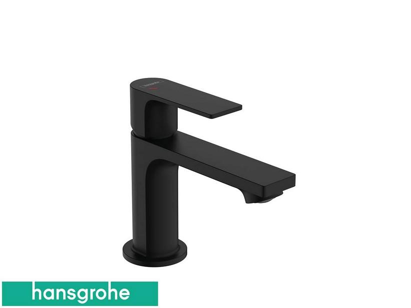 Einhebel-Waschtischarmatur Hansgrohe® Rebris E 80 Schwarz matt | IperCeramica
