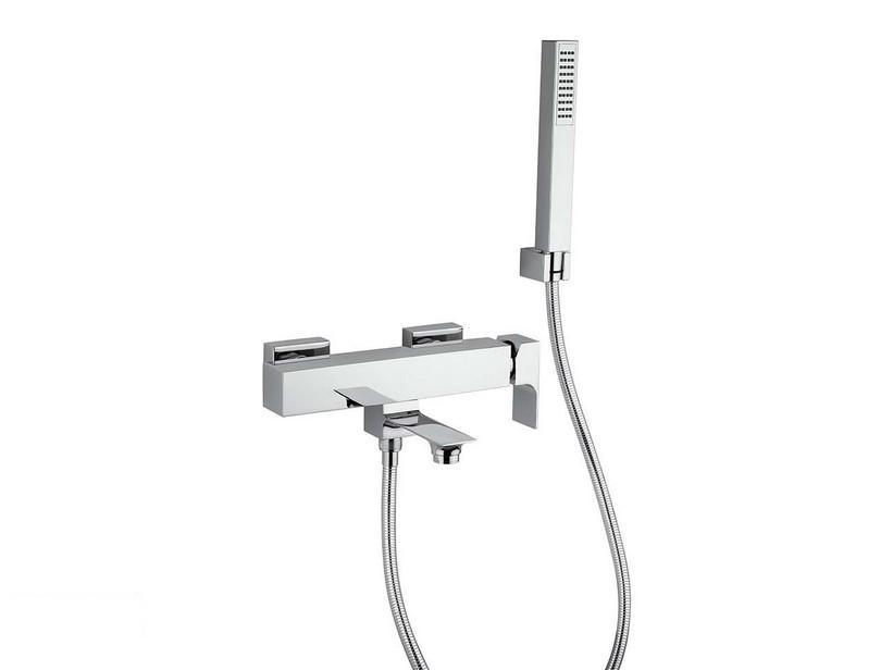 Mischer Mamoli Aufputz-Einhebelarmatur für Badewanne Feel/Michela mit Duschzubehör Chrom | IperCeramica