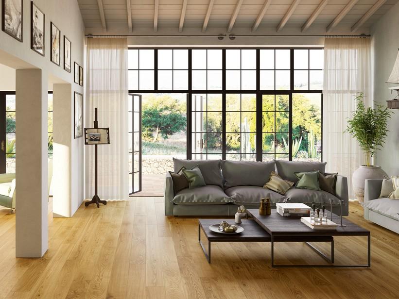Parkett Eichenholz Natural gebürstet und lackiert - Michigan | IperCeramica