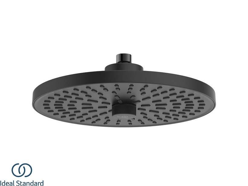 Duschkopf Ideal Standard® Alu+ Ø26 cm 2 Funktionen Seidenschwarz | IperCeramica