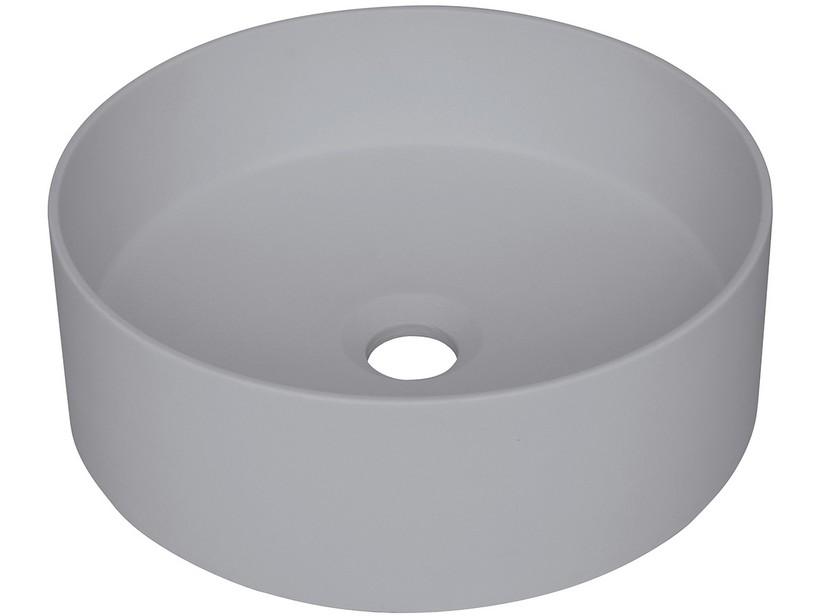 Aufsatzwaschbecken Silia Ø36 cm Granit Hellgrau | IperCeramica