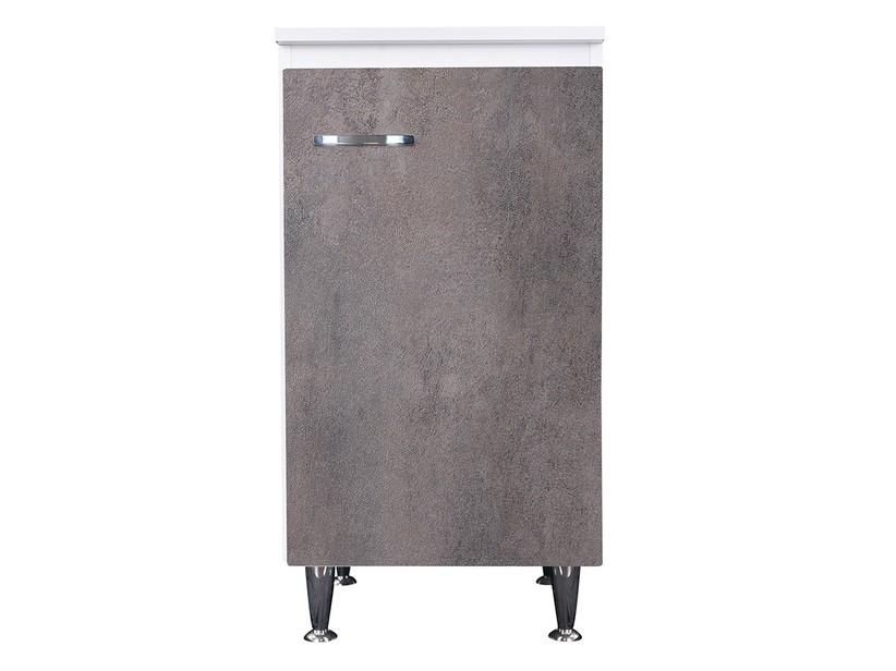 Badezimmer-Unterschrank Comfort 45x50 cm links Weiss/Grau beschichtet | IperCeramica