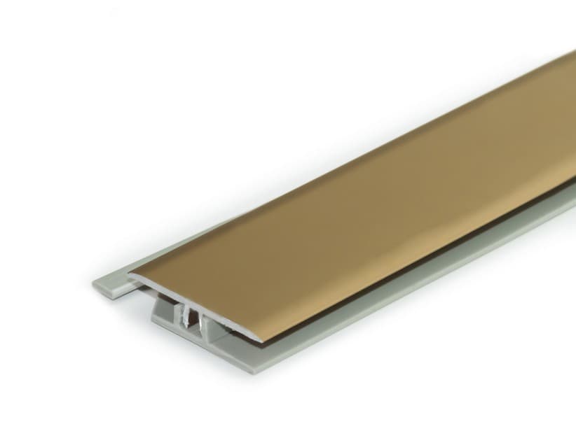 Trenn-und Abdeckprofil Global Lvt Flt Bronze 4-6mm 2,7m | IperCeramica