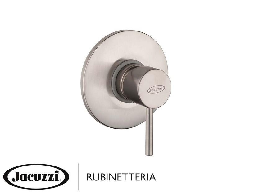 Jacuzzi® Noemi Duscharmatur Unterputz aus Messing Ausführung PVD Edelstahl gebürstet | IperCeramica