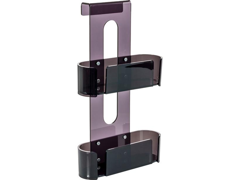 Duschablage 2 Etagen Clear Grau Fumè | IperCeramica