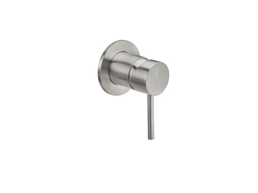 Einhebel - Duscharmatur Einbau Petra Inox 316 aus gebürstetem Edelstahl | IperCeramica