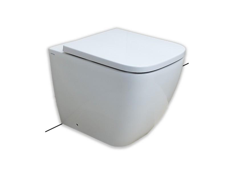 Stand-Wc Ondo Rimless wandbündig Weiß matt | IperCeramica