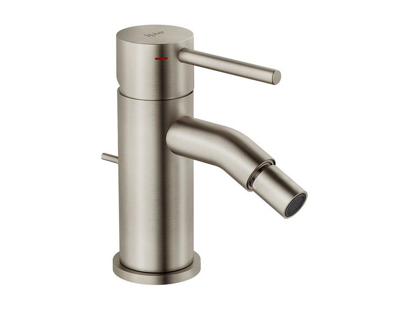 Einhebel-Bidetarmatur Bora Nickel gebürstet | IperCeramica