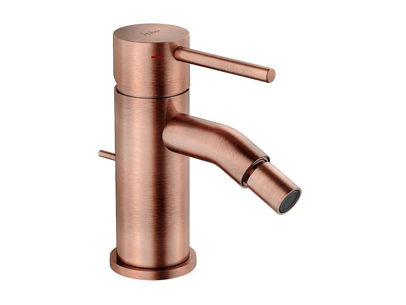 Einhebel-Bidetarmatur Bora Nickel gebürstet | IperCeramica