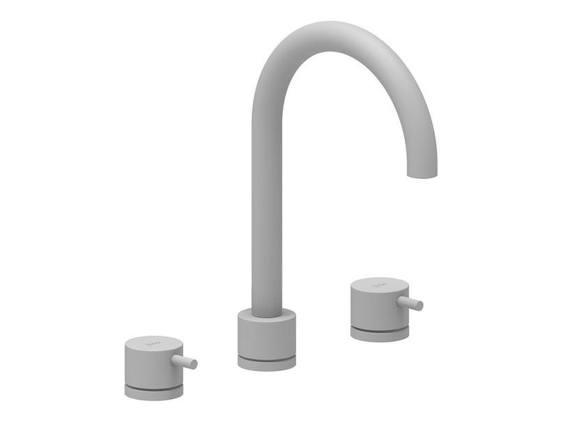 Waschtischarmatur Bora 3 Löcher Weiß matt | IperCeramica