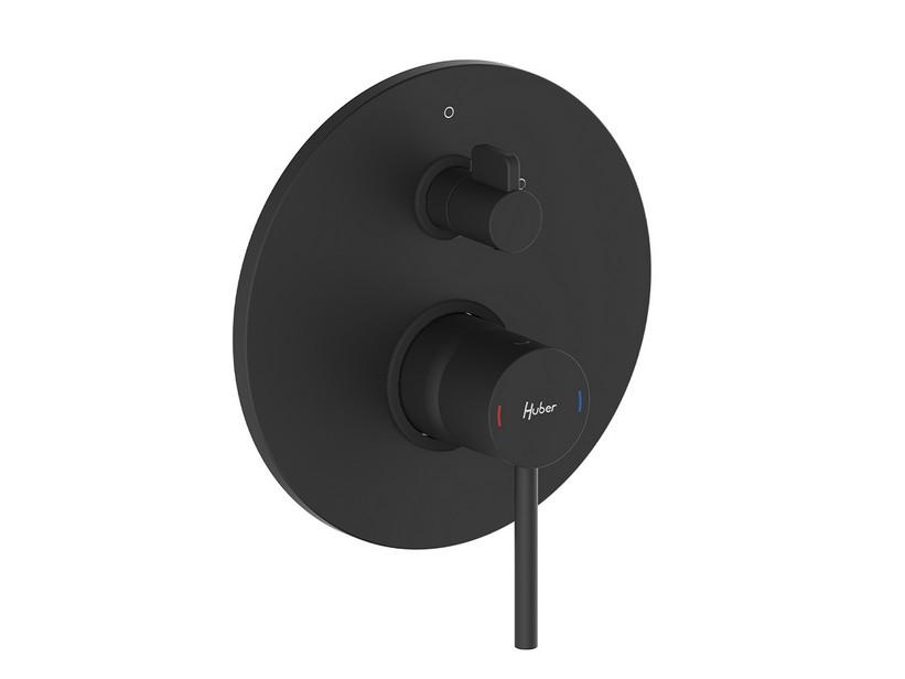 Einhebel-Duscharmatur Bora 2 Wege Schwarz matt | IperCeramica