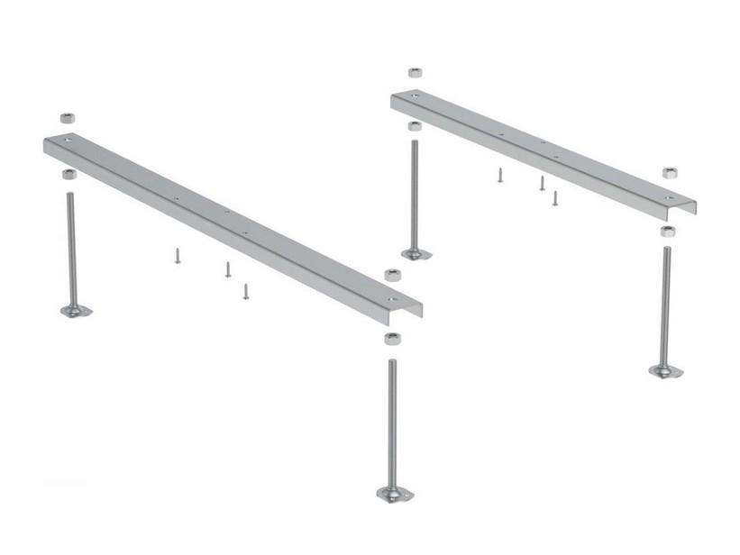 Füße Set für asymmetrische Badewanne Ideal Standard i.Life, Ausführung Neutral matt | IperCeramica