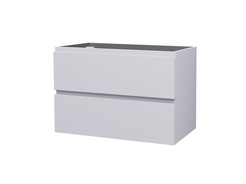Marea Waschbeckenunterbau Br.80xTi.38 cm mit 2 Schubladen Grau matt | IperCeramica