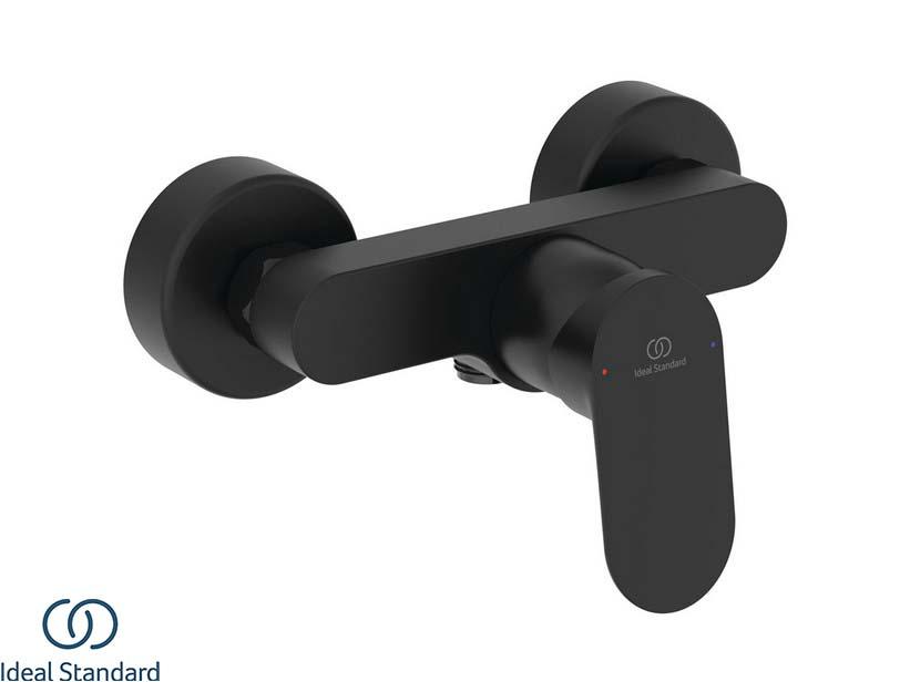 Erwmontierter Duschmischer Ceralife O Seidenschwarz | IperCeramica