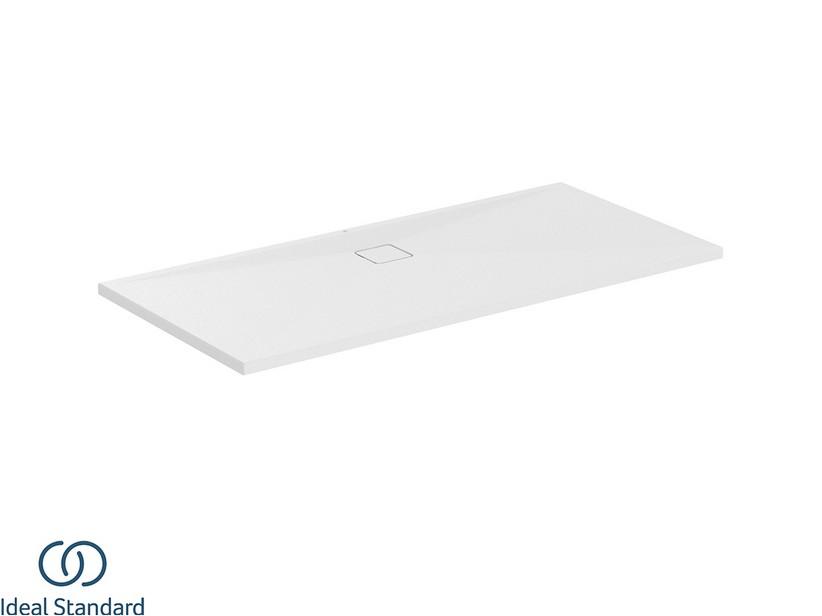 Duschwanne Ideal Standard® ULTRA FLAT EVO 170x80 H3,5 cm aus mattem, seidenweißem Harz | IperCeramica